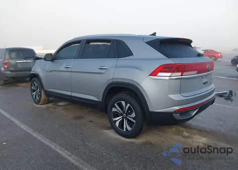 2025 Volkswagen Atlas Cross Sport 2.0T Se z USA, uszkodzony, nr VIN 1V2DE2CAXSC229143